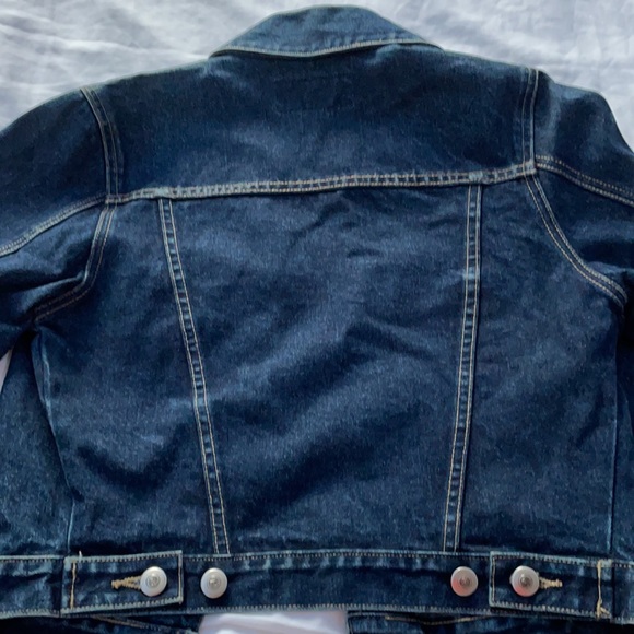 Dark Blue Denim Jacket - Picture 5 of 6